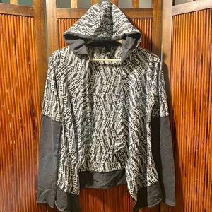 Lightweight Hooded Drape Sweater by Prana